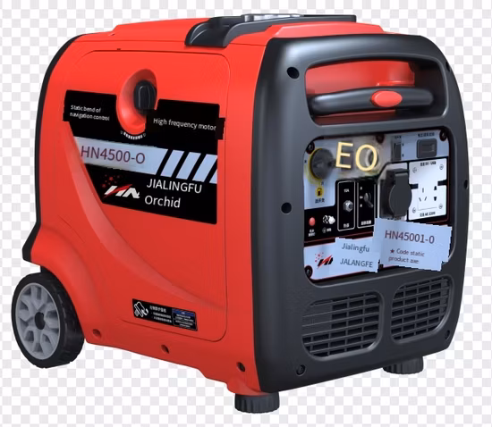 5 kVA 110 V 60 Hz tragbarer leiser Inverter-Benzingenerator